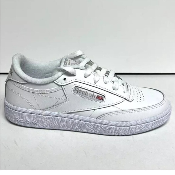 Reebok Women’s Club C 85 Classic White Sneakers - Picture 1 of 5